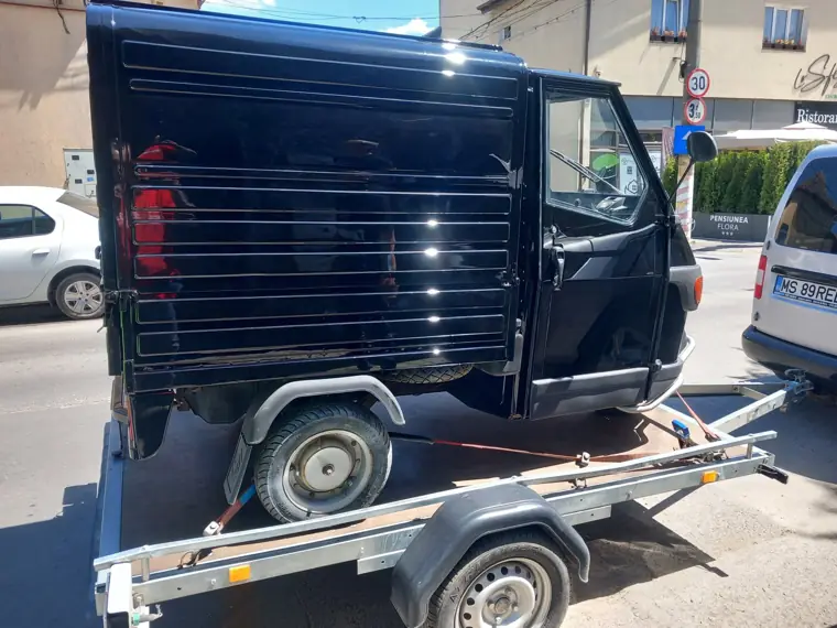Piaggio Ape vopsit negru lucios